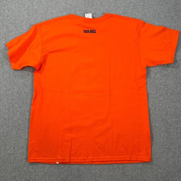 Auburn Tigers State of Aubie Short Sleeve Tee Shirt Youth Large Crew Neck Orange - Picture 7 of 7